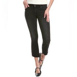 cabi Hi Low Crop (Washed Black)